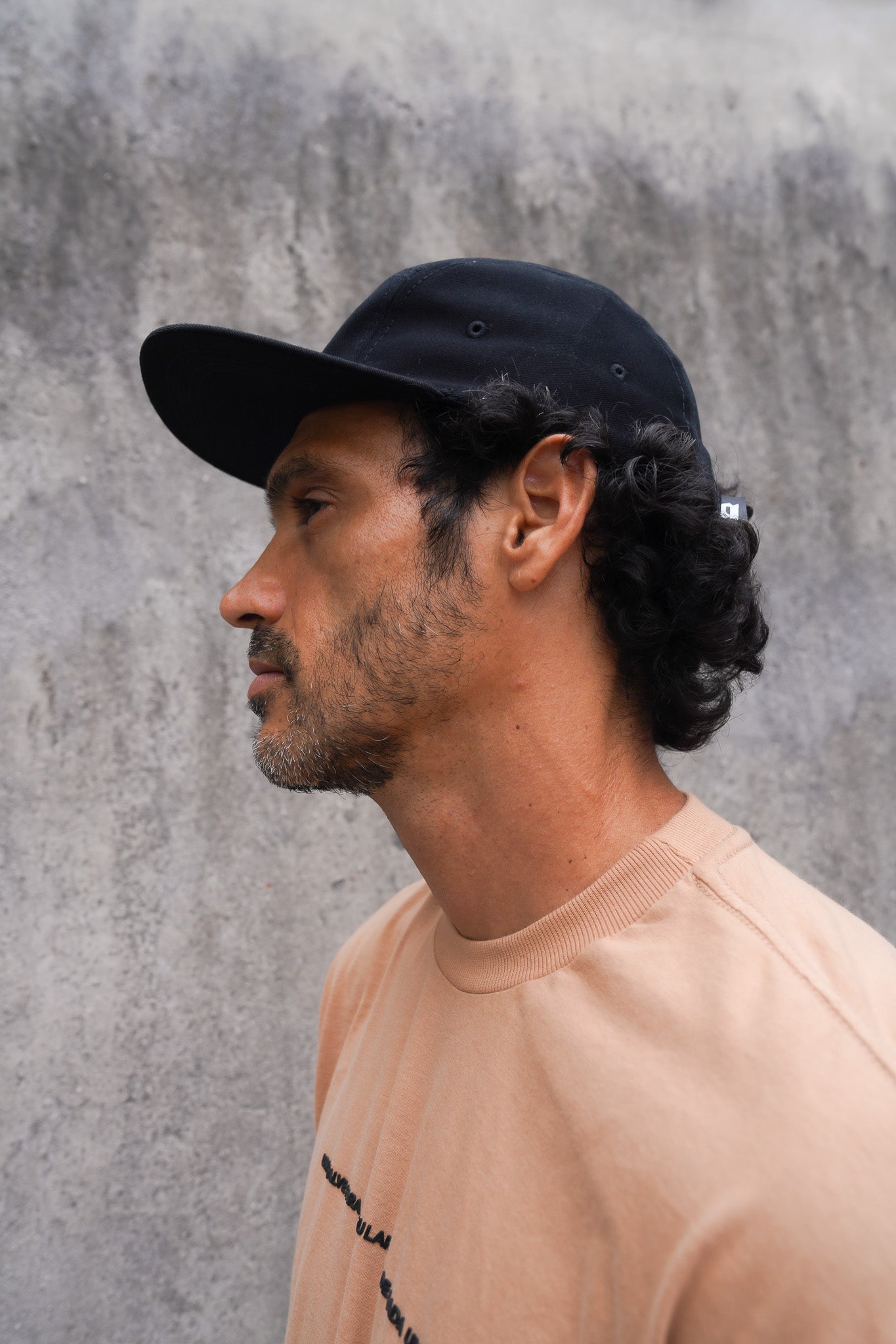 Boné Five Panel Preto