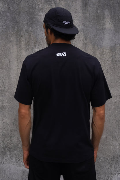 Camiseta Oversize Atitudes Preta