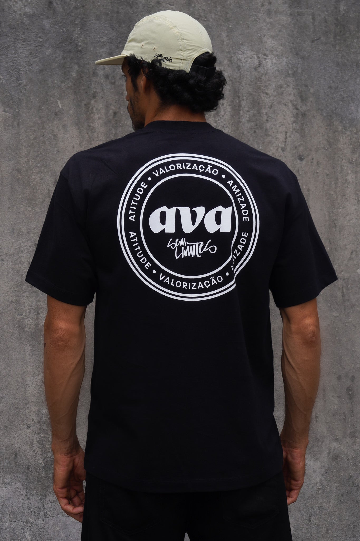 Camiseta Oversize Sem Limites Preta