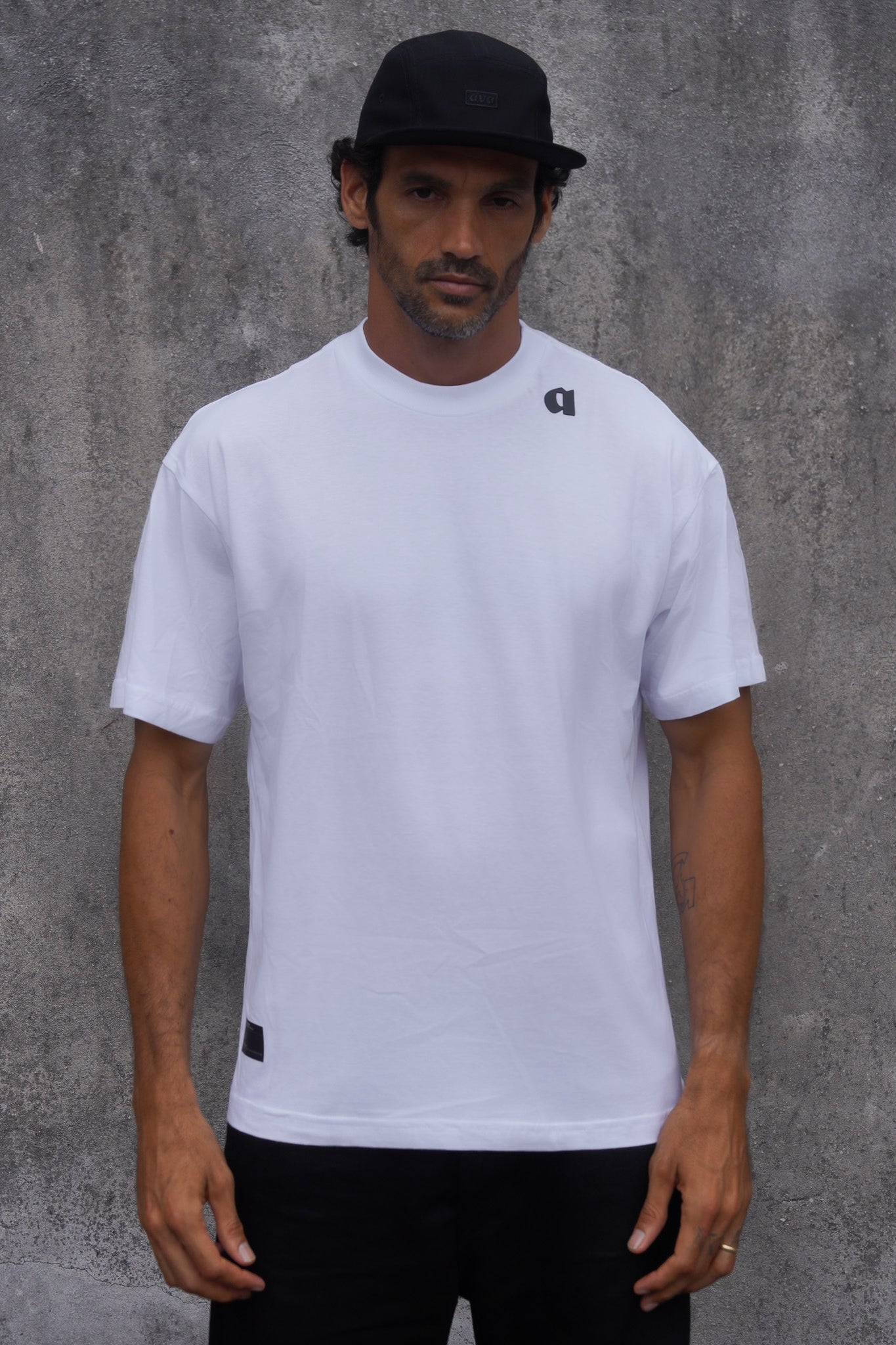 Camiseta Oversize "A" branca