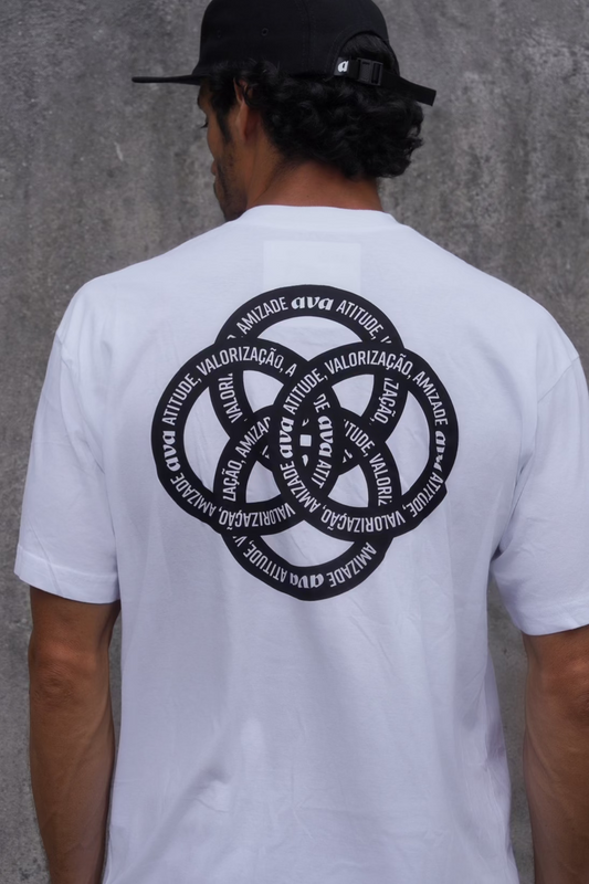 Camiseta Oversize "A" branca