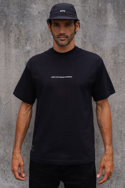 Camiseta Oversize Durão Preta