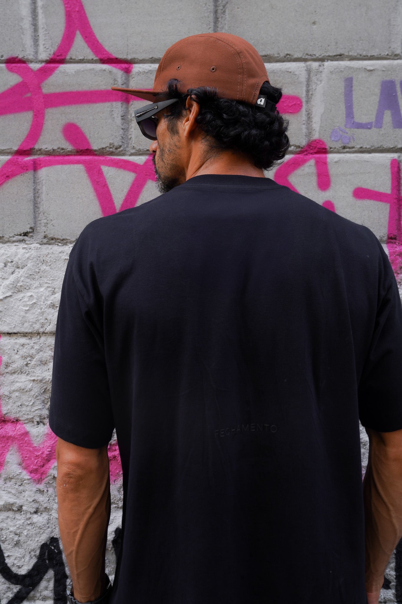 Boné Five Panel Marrom