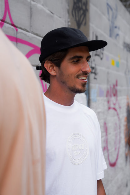 Boné Five Panel Preto