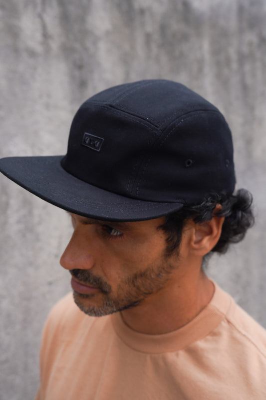 Boné Five Panel Preto