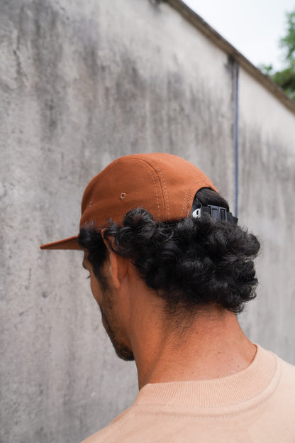 Boné Five Panel Marrom