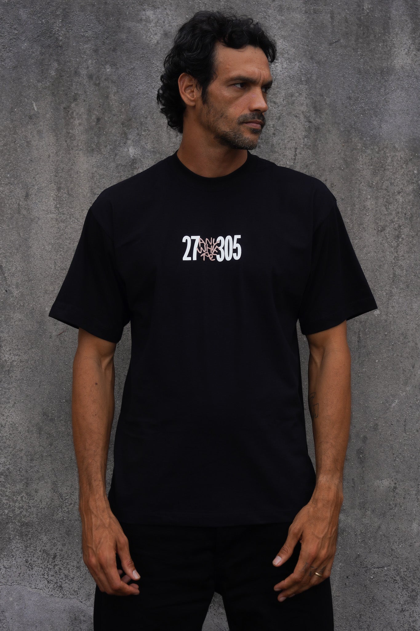Camiseta Oversize 27/305 preta