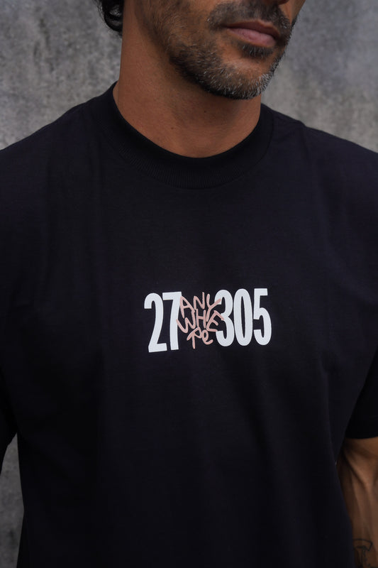 Camiseta Oversize 27/305 preta