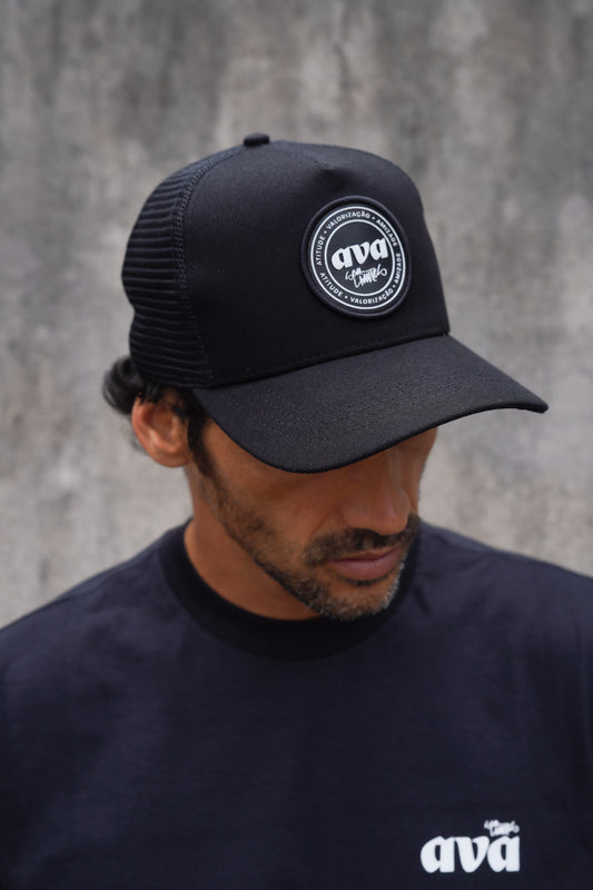 Boné telinha Preto