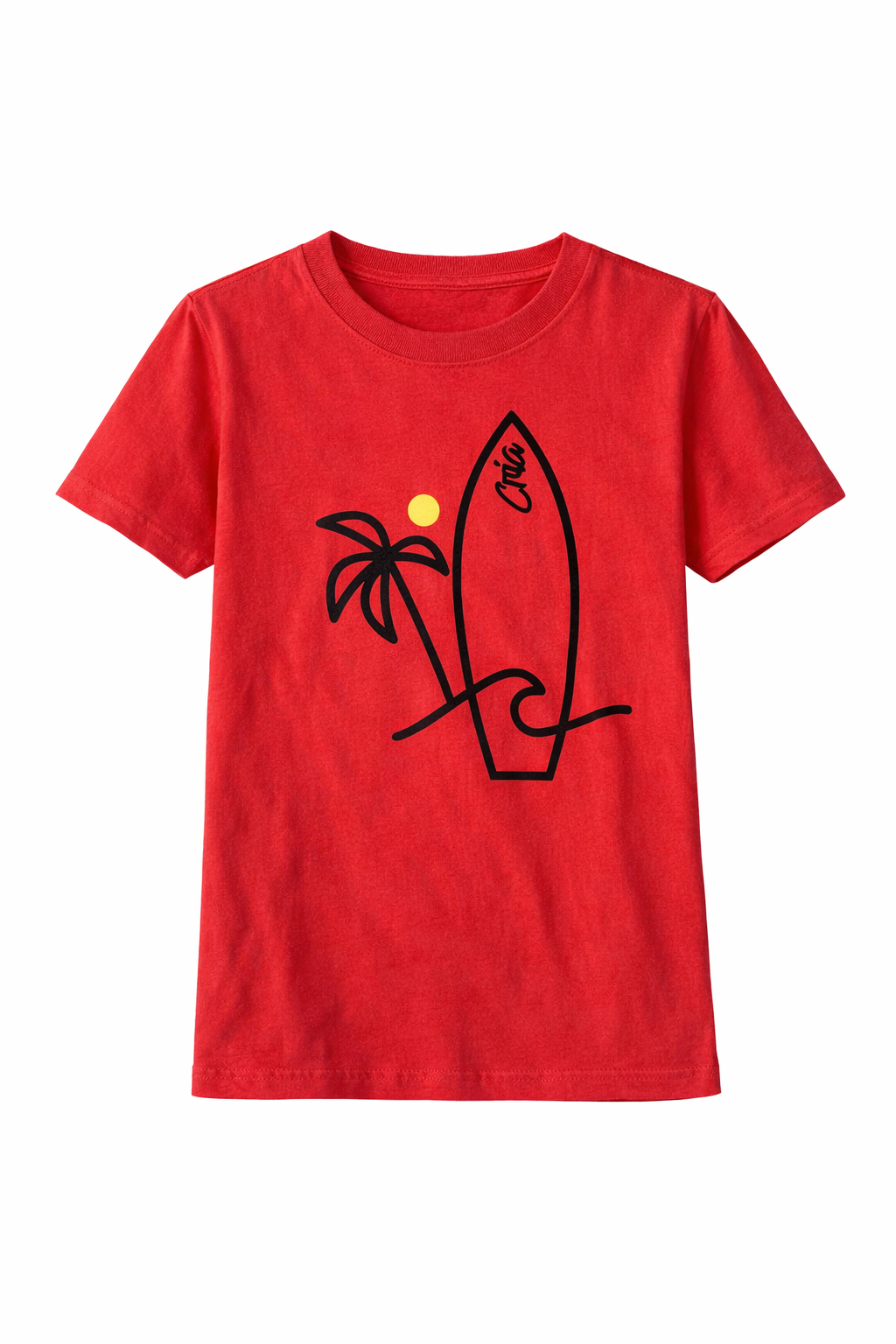 Camiseta Infantil Cria Vermelha