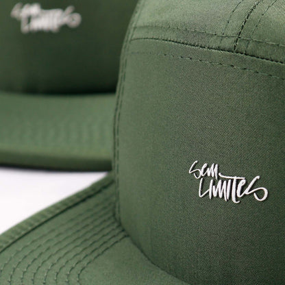 Boné Five Panel Sem limites Verde