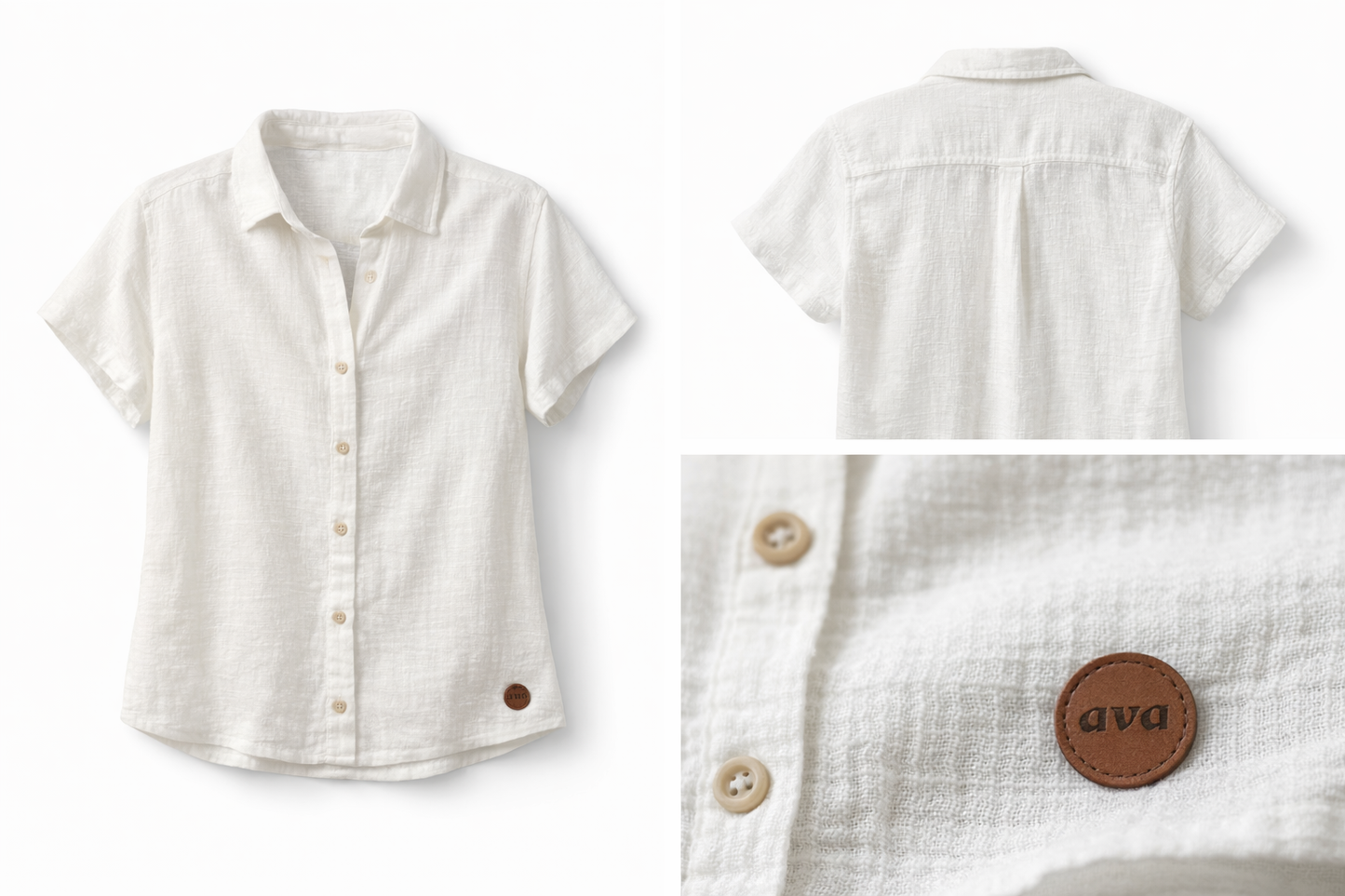 Camisa Linho Branca