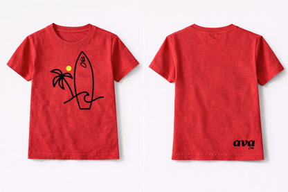 Camiseta Infantil Cria Vermelha