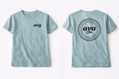 Camiseta Infantil Ava azul